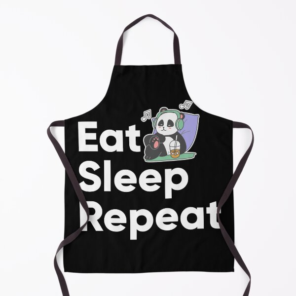 Item preview, Eat Sleep Repeat - Lazy Panda Collection designed and sold by zingster.