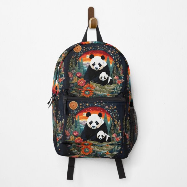 Artikelvorschau, Stickkunst - Hallo Panda! entworfen und verkauft von TWNightingale.