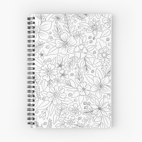 Item preview, Line art of flowers designed and sold by Flowersonstuff.