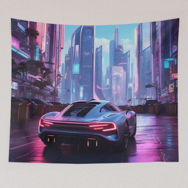 Item preview, 004 Cyberpunk City designed and sold by Alexis Art Collection.