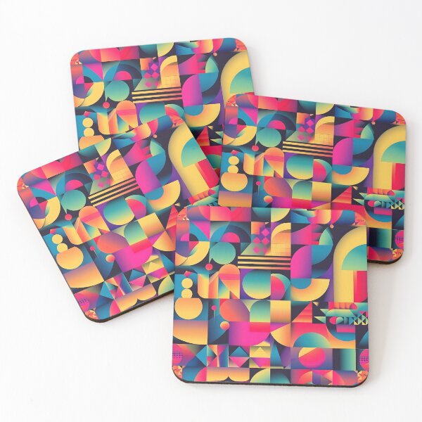 Item preview, Vibrant Geometric Seamless Pattern  designed and sold by Apkdesigner.