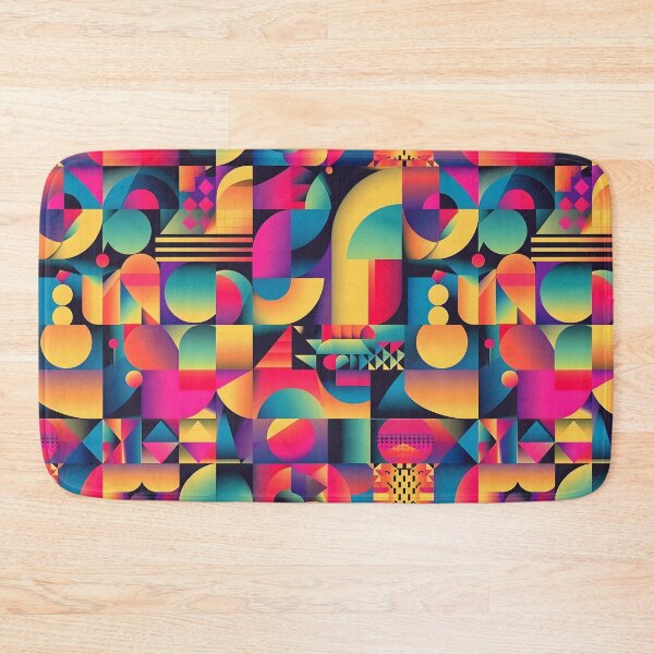 Item preview, Vibrant Geometric Seamless Pattern  designed and sold by Apkdesigner.