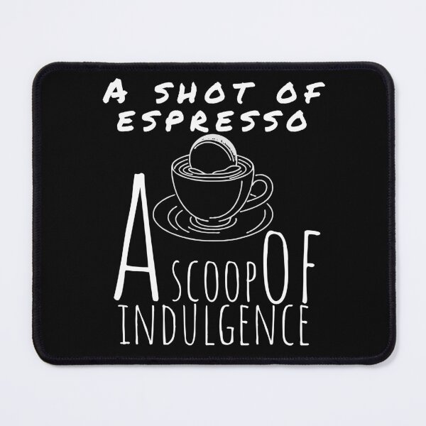 Item preview, Espresso Indulgence - Affogato Coffee Art Design designed and sold by VoyteksDesigns.