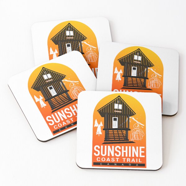 Item preview, Sunshine Coast Trail - Canada designed and sold by damithez.