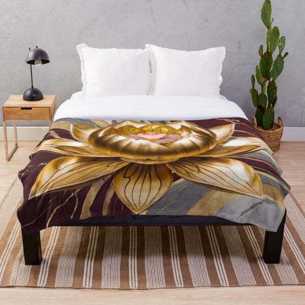 Item preview, GOLD LOTUS & MARBLE DESIGN designed and sold by asudesign.
