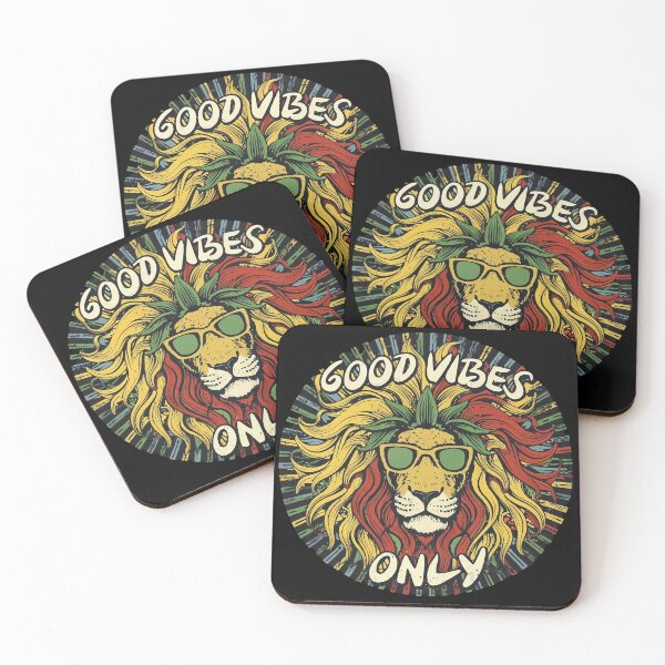 Item preview, Good Vibes Only Groovy Lion designed and sold by MindFrank.