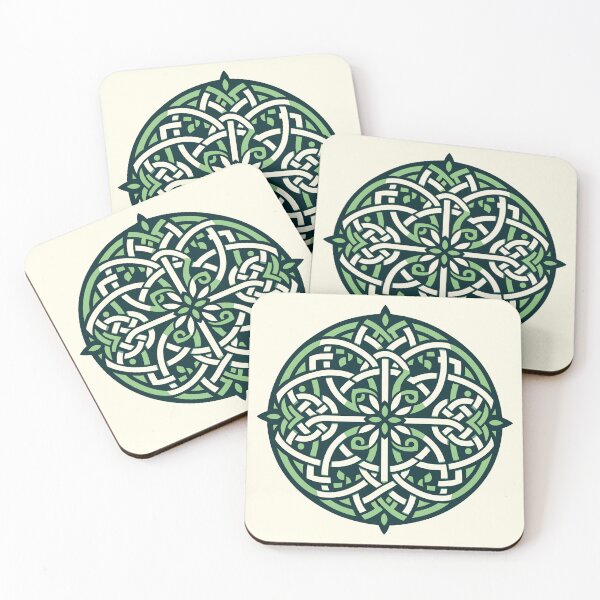 Item preview, Eternal Celtic Knotwork Mandala Art 1 designed and sold by Amanda-S-Olsen.