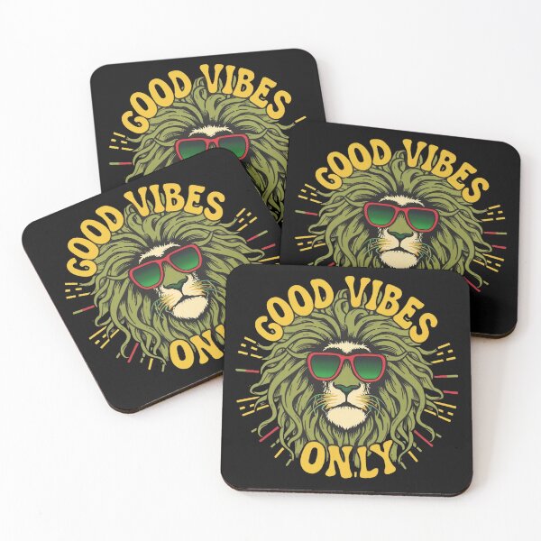 Item preview, Good Vibes Only Groovy Lion designed and sold by MindFrank.