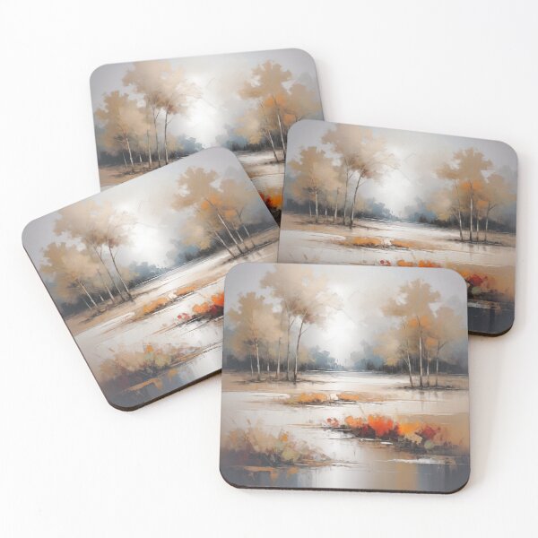 Item preview, Misty Morning Glow: A Serene River Sunrise designed and sold by Sanctum Icons.