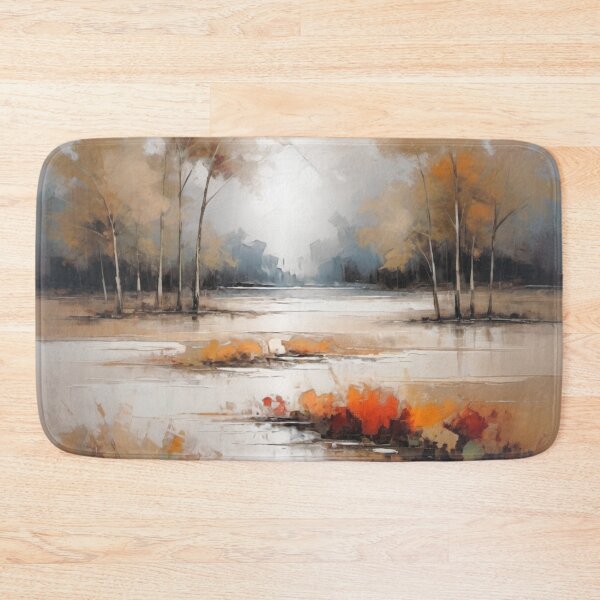 Item preview, Misty Morning Glow: A Serene River Sunrise designed and sold by Sanctum Icons.