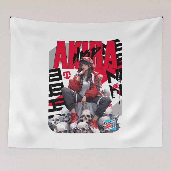Item preview, AKIBA DRIP | FEMALE KANEDA | AKIRA - THRONE OF SKULLS 05 - ANIME MANGA AKIHABARA DRIP designed and sold by AKIBA DRIP.