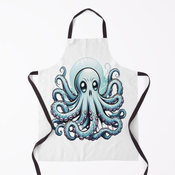 Item preview, Ghost Octopus designed and sold by NagalkarArtWork.