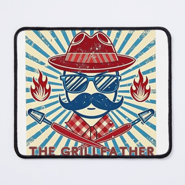Item preview, The Grillfather: The Father of BBQ Culture designed and sold by Colorful-Garden.
