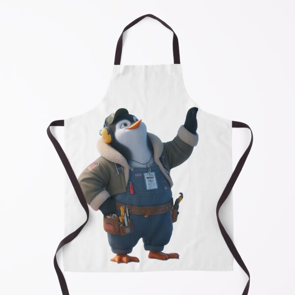 Item preview, Mechanic Penguin designed and sold by nikkolaus.
