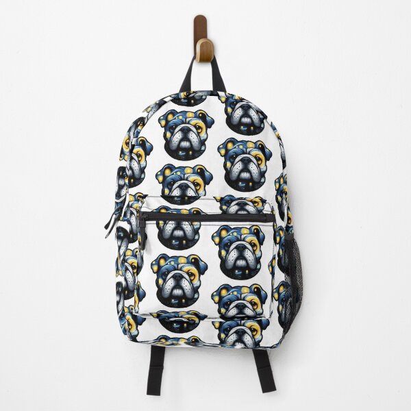 Item preview, Starry night bulldog head designed and sold by Animalpetslover.