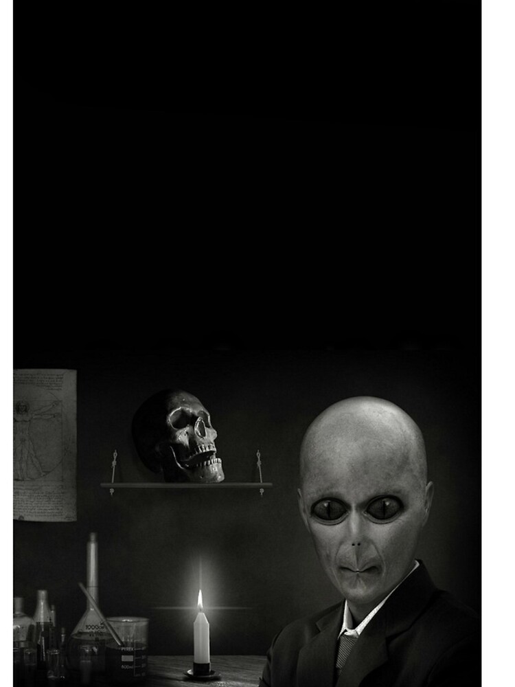 Thumbnail 4 of 4, iPhone Case, Alien In A Suit designed and sold by Slinky-Reebs.