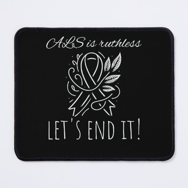 Item preview, ALS Awareness - Ribbon and Leaves Design designed and sold by VoyteksDesigns.