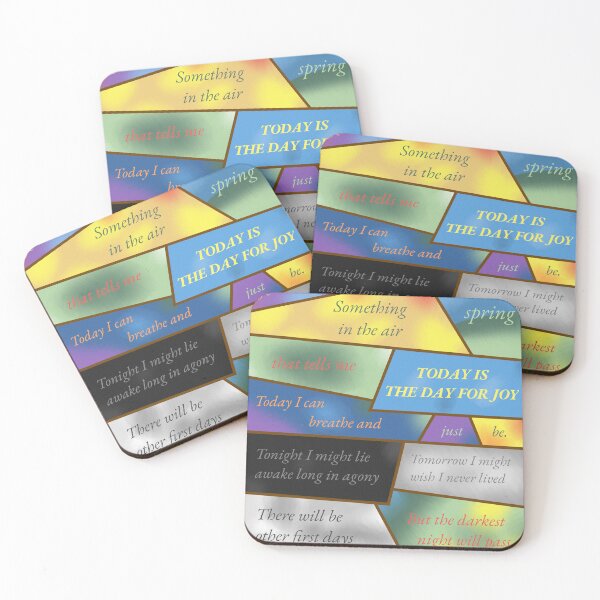 Item preview, For Now, Today is Enough encouragement poem artwork designed and sold by L. E. Morgan.