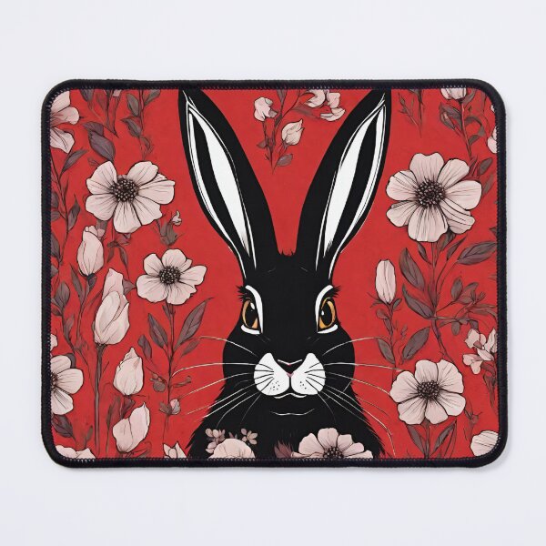 Item preview, Black bunny designed and sold by Vilemo.