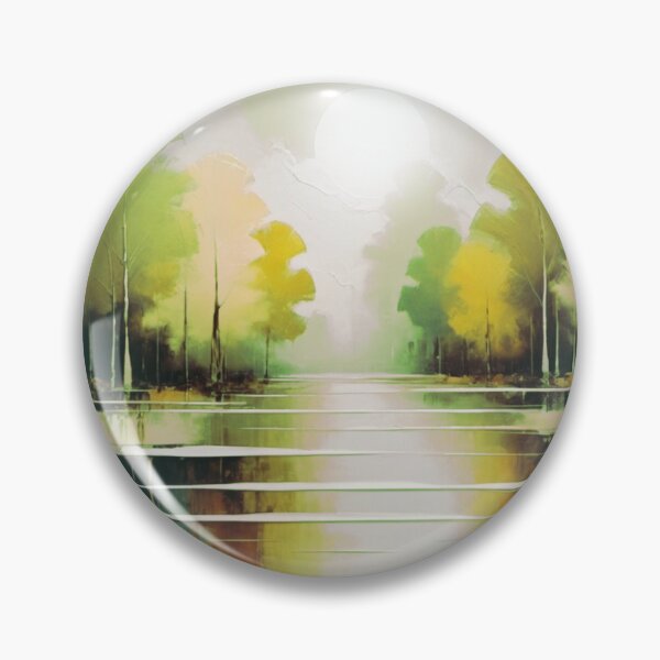 Item preview, Spring Serenity: A Sunrise on the Lazy River designed and sold by Sanctum Icons.
