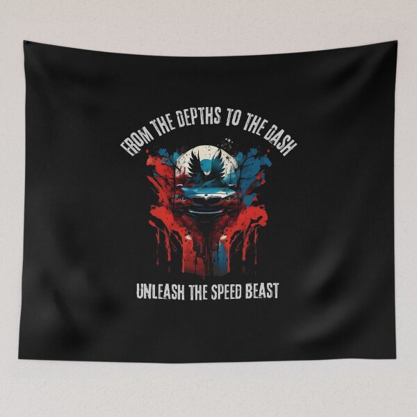 Item preview, The Fast car, FROM THE DEPTHS TO THE DASH  UNLEASH THE SPEED BEAST designed and sold by MJO80.