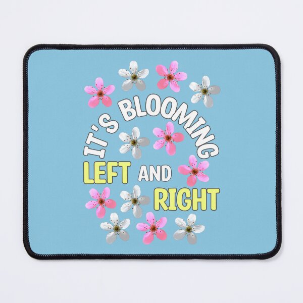 Item preview, It's blooming left and right cute and funny spring greetings designed and sold by mariya-ivanova.