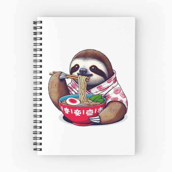Item preview, Sloth love ramen designed and sold by ManikRaja.