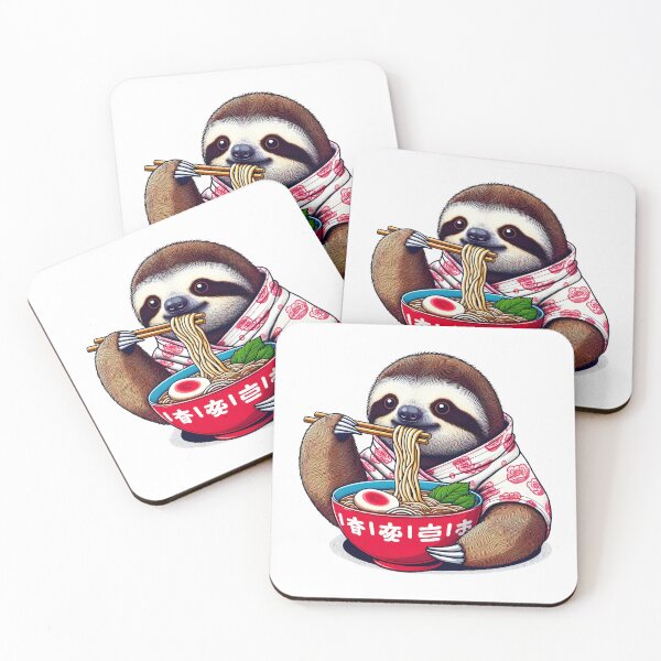 Item preview, Sloth love ramen designed and sold by ManikRaja.