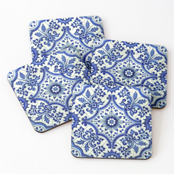 Item preview, Blue and white ceramic designed and sold by patterncrow.