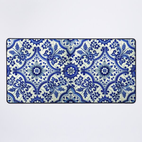 Item preview, Blue and white ceramic designed and sold by patterncrow.