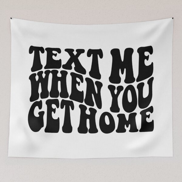 Item preview, Text Me When You Get Home  designed and sold by Hairball-Pets.