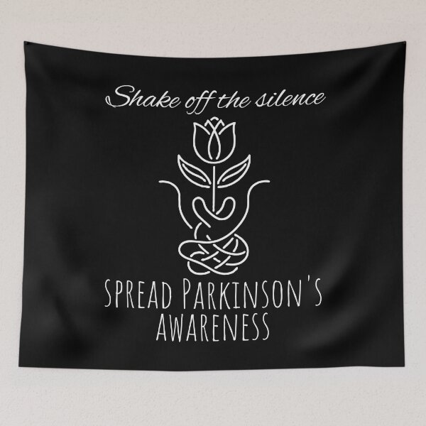 Item preview, Parkinson's Awareness Eloquent Floral Emblem designed and sold by VoyteksDesigns.