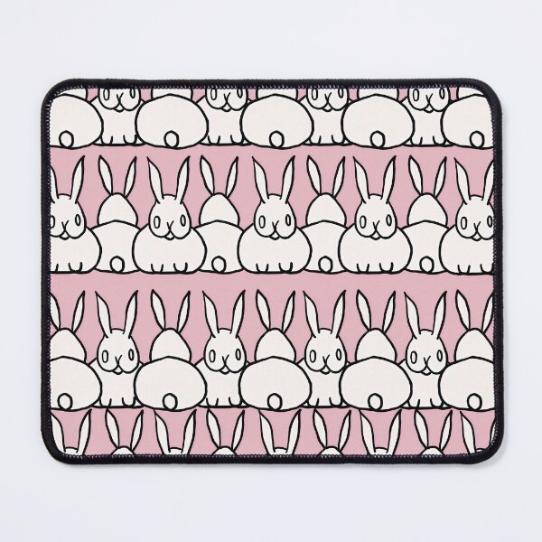 Item preview, Bunny Print - Pink and White - Cute Rabbits - Easter Print designed and sold by DreamersPlan.