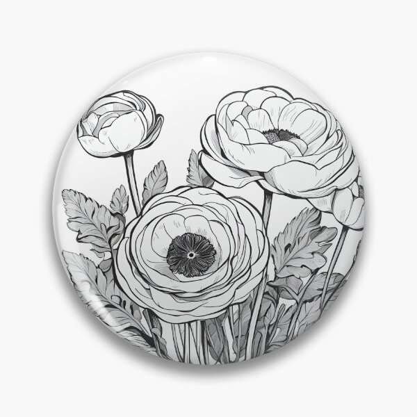 Item preview, Ranunculus flower  designed and sold by A-Wood-.