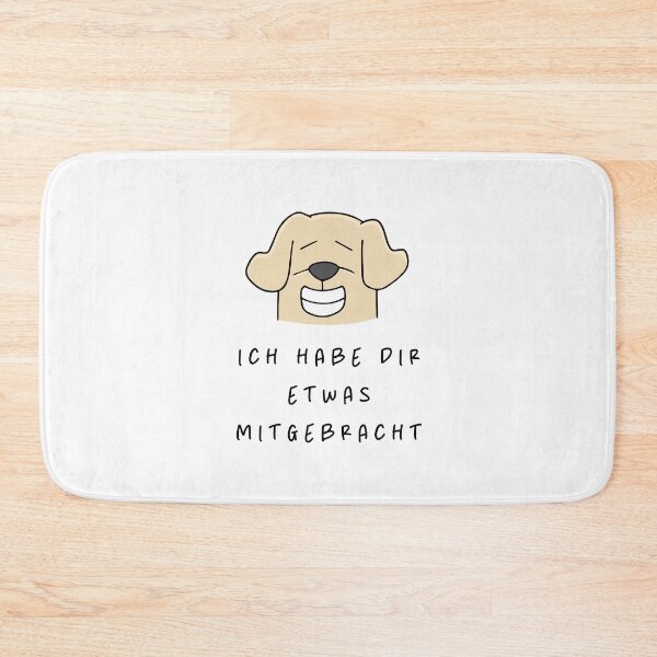 Item preview, Ich habe dir etwas mitgebracht | Surprise Gift Gesture Design | Dog Design Illustration designed and sold by RM-Journey.
