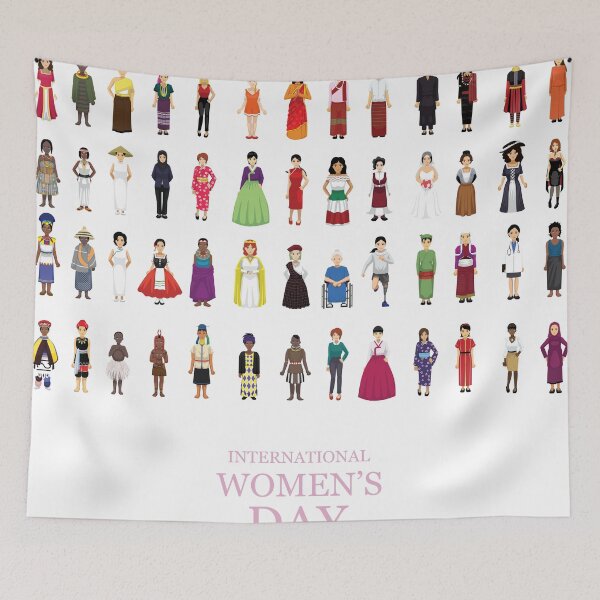 Item preview, International Women's Day World Citizen designed and sold by SUPERHERON.