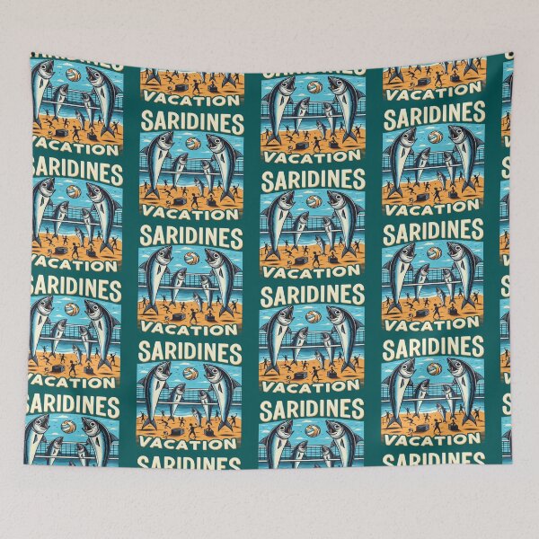 Item preview, The Saridines Vacation designed and sold by Gentle40Winks.