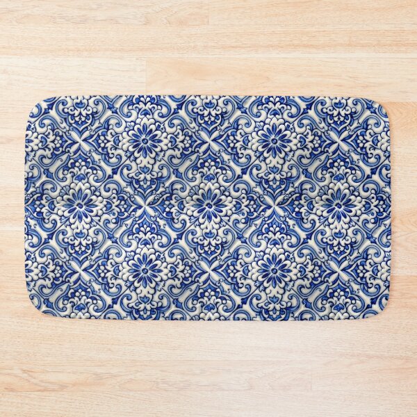 Item preview, Blue and white ceramic designed and sold by patterncrow.
