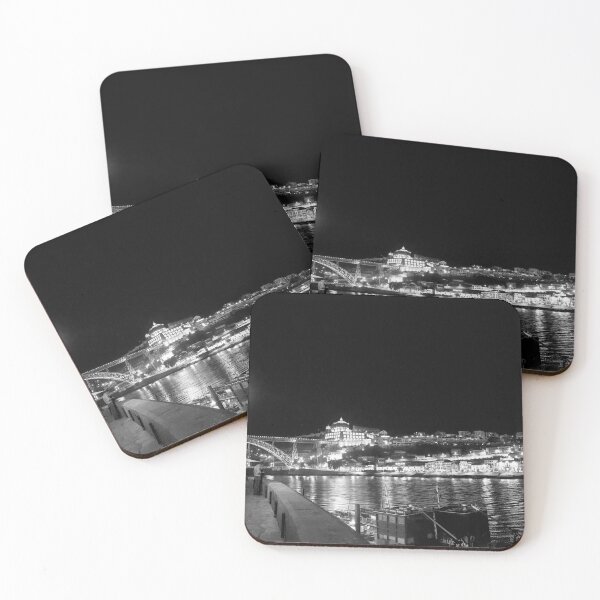 Item preview, Duoro River at Night - BW designed and sold by Brian Shaw.
