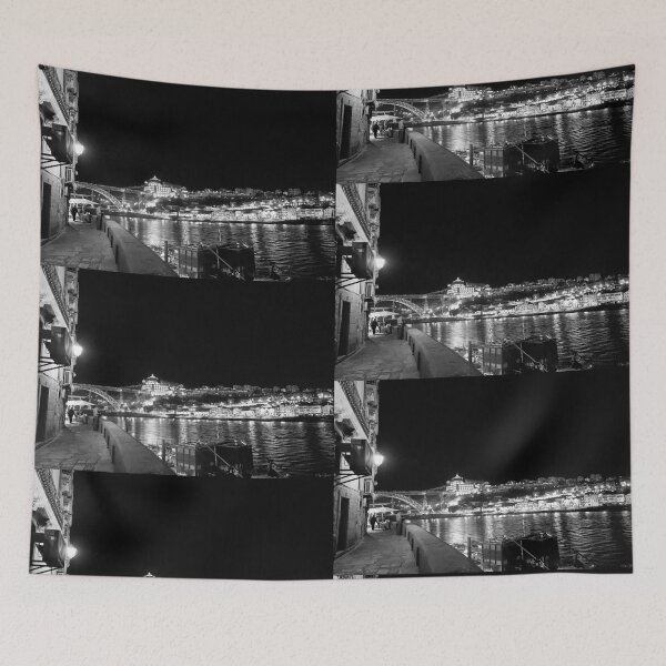 Item preview, Duoro River at Night - BW designed and sold by Brian Shaw.