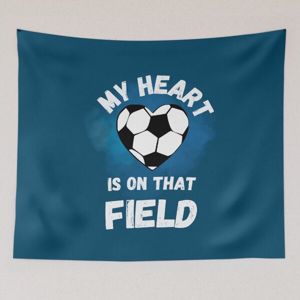 Item preview, My Heart Is On That Field Soccer Lover Sport Players designed and sold by VerveVerseBoo.