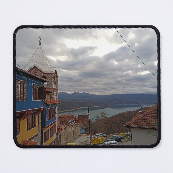 Item preview, Monastery St.Georg-Rajcica and view to Debar Lake designed and sold by Dreammkd.
