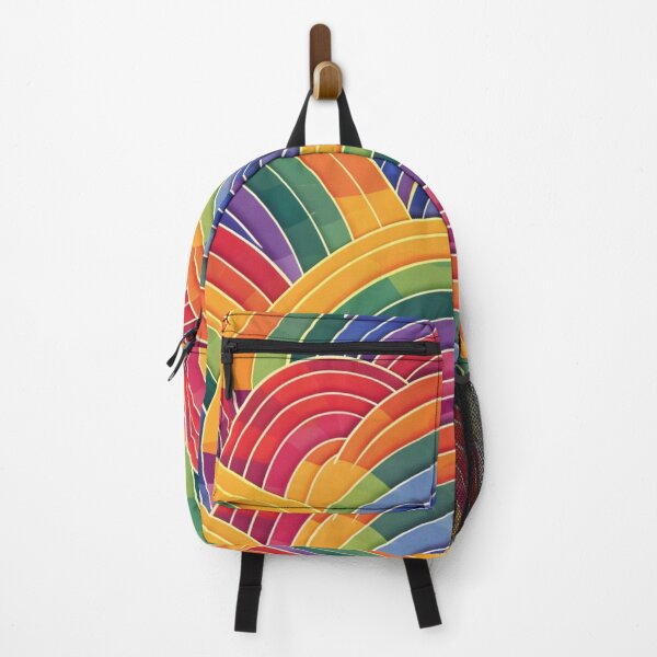 Item preview, Colorful Abstract Wavy Rainbow Pattern on a Bright Background (15) designed and sold by Reichcorp.