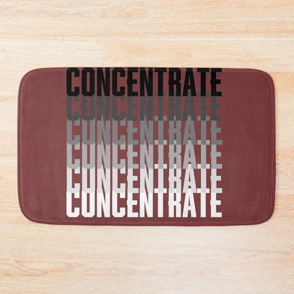 Item preview, concentrate quote, inspirational word designed and sold by MechanicalART.