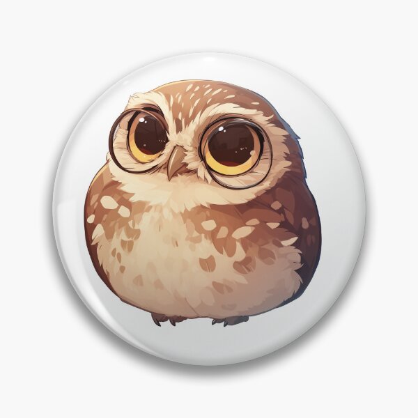 Item preview, Owl Cartoon Cute designed and sold by Bwittaya.