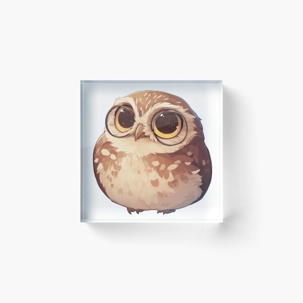 Item preview, Owl Cartoon Cute designed and sold by Bwittaya.