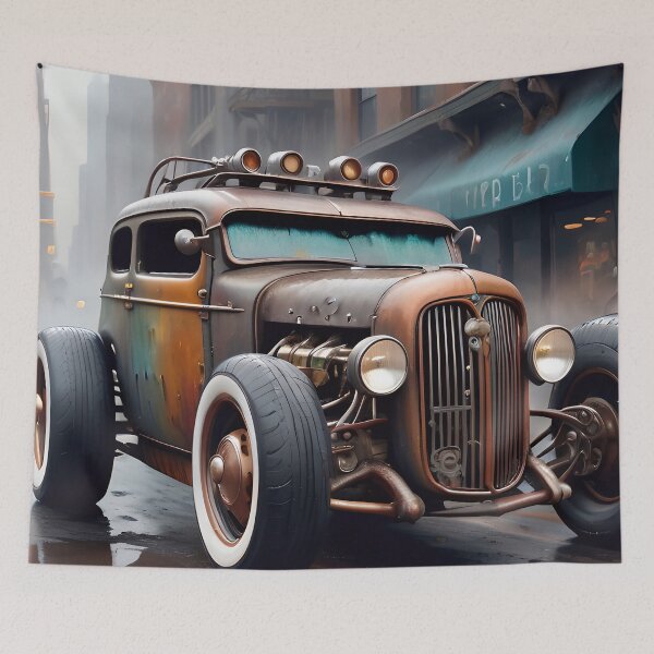 Item preview, Cool Hot Rod - Rat Rod designed and sold by TheArtOfPat.