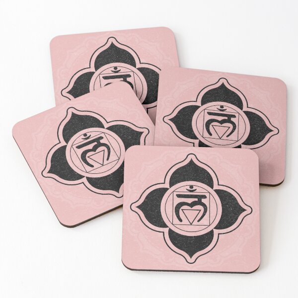 Item preview, Root Chakra Mandala - Rose + Coal designed and sold by Irene Estelle.
