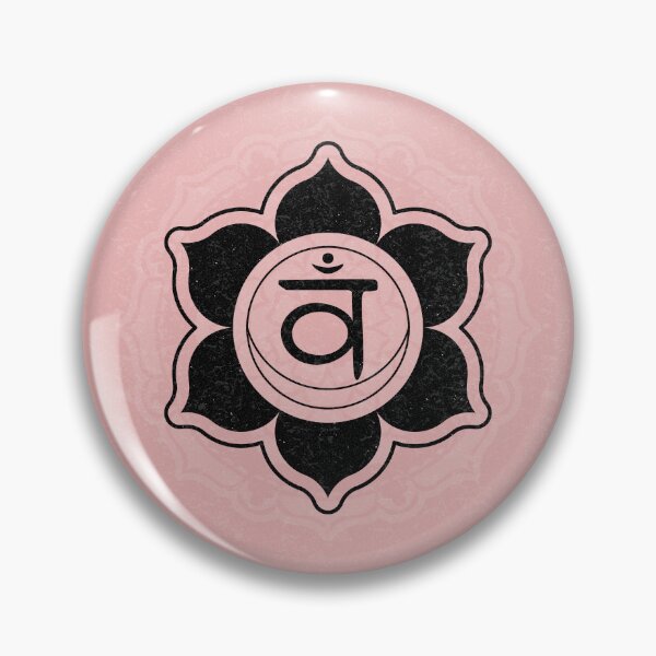 Item preview, Sacral Chakra Mandala - Rose + Coal designed and sold by Irene Estelle.