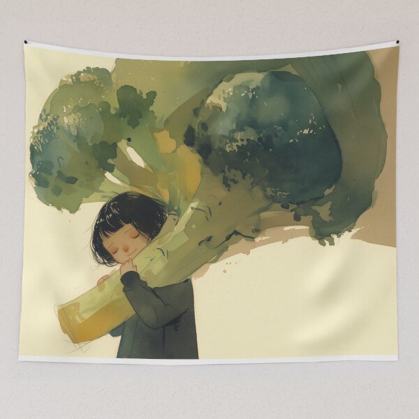 Item preview, broccoli  designed and sold by PricklyPeanut.